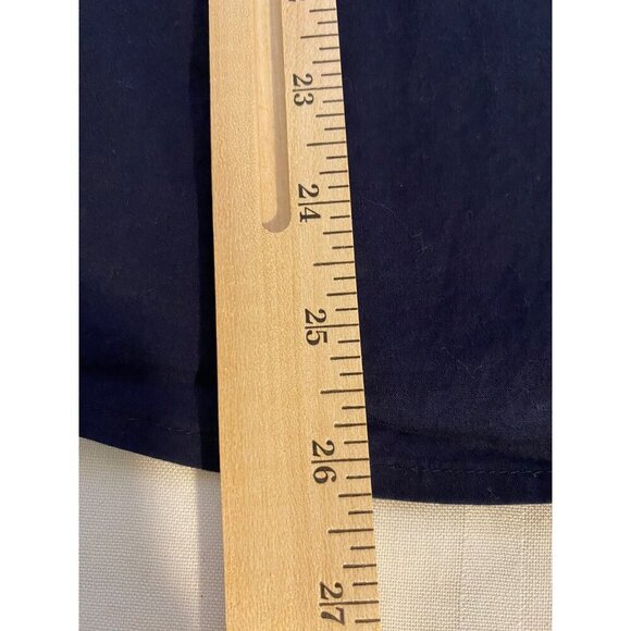 Navy Blue Spense Womens XL V-Neck Long Sleeve Top With Floral Embroidery Detail - Picture 5 of 9